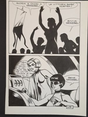 Magnus & Bunker - 1 Original page - Gesebel - La Notte dei Pipistrelli | Catawiki