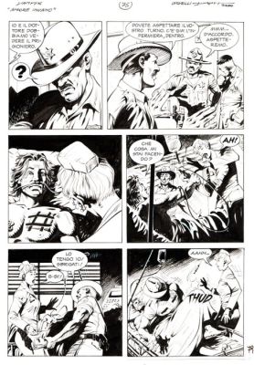 Dotti, Maurizio - 3 Original page - Dampyr #16 - "Delta blues" - 2001 | Catawiki