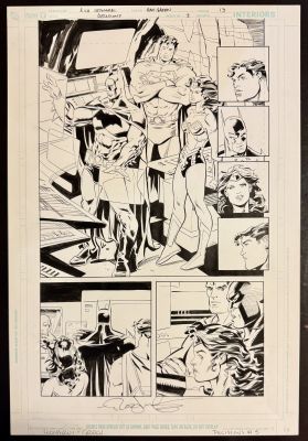 Rick Leonardi, Dan Green, Bill Willingham, Judd Winick | Leonardi, Rick - Dc Universe Decisions 3 Pg 13 | ComicArtFans Classifieds