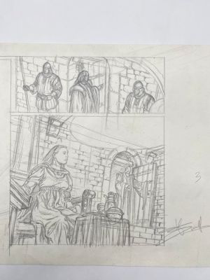 Swolfs, Yves - Original preliminary page - Legende | Catawiki