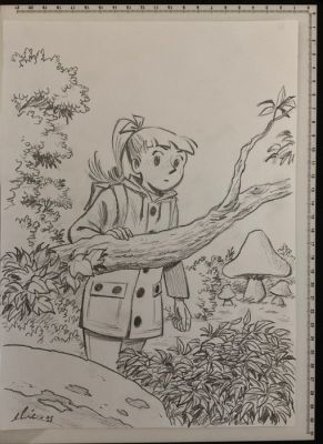 Elric (Dufau, Elric) - 1 Original cover - Spirou et Fantasio - Seccotine - 2025 | Catawiki