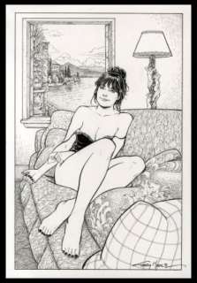 Moore, Terry - FRANCINE FROM STRANGERS IN PARADISE Illustration