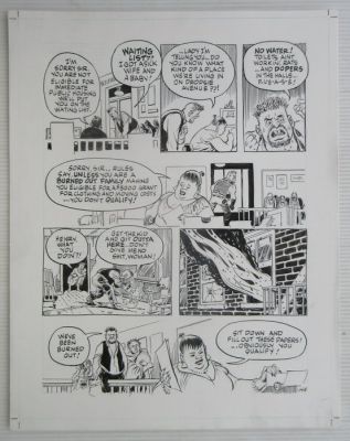 Eisner, Will - 1 Original page - Dropsie Avenue - 1985 | Catawiki