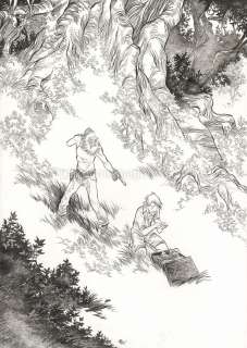 Olivier Pont - Un putain de salopard, Illustration originale