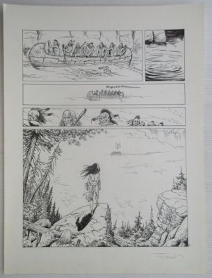 Ersel - 1 Original page - De Pioniers van de Nieuwe wereld | Catawiki