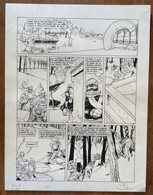 Gine - 1 Original page - Sneeuw - 1995 | Catawiki