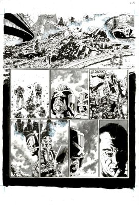 2000AD #2469 p.05 - Aftermath of Battle! | Comic Book Art Gallery