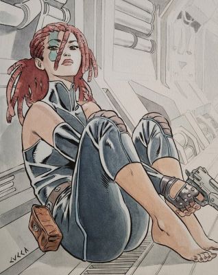 Vincenzo Cucca - 1 Original drawing - Colonisation | Catawiki