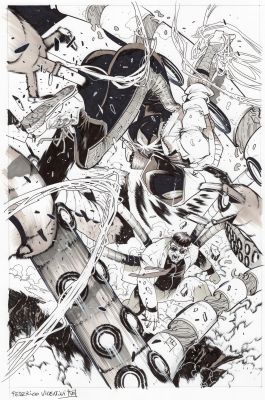 Continue Shopping | ALL NEW SPIDER-GWEN GHOST SPIDER #10 FEDERICO VICENTINI COVER ART | Scott’s Collectables