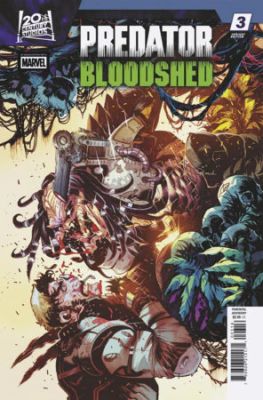 Continue Shopping | PREDATOR BLOODSHED #3 FEDERICO VICENTINI COVER ART | Scott’s Collectables