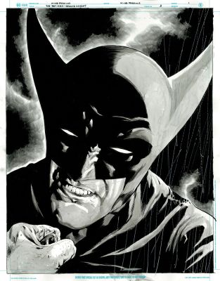 The Bat-Man: Second Knight #3 p.01 - Splash! | Comic Book Art Gallery