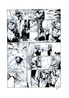 COSSU Brice  - Le dauphin  - Planche 27 de l‘album Le chevalier Ã  la croix édité[...]