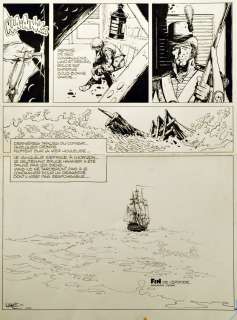 VANCE William  - Bruce J Hawker  - Planche de fin de l’album L’orgies des damnés[...] | Vermot et Associés