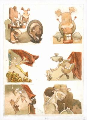 Carlos Nine | Planche originale 44 - Siboney - Fantagas | Daniel Maghen