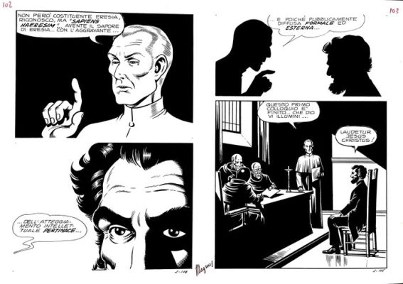 Magnus - 1 Original page - Lo Sconosciuto | Catawiki