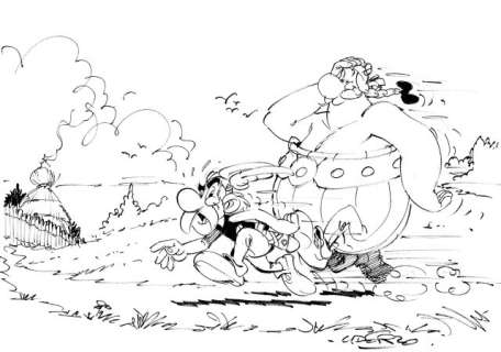 Uderzo Albert (Né En 1927) | ASTERIX ET OBELIX | Artcurial