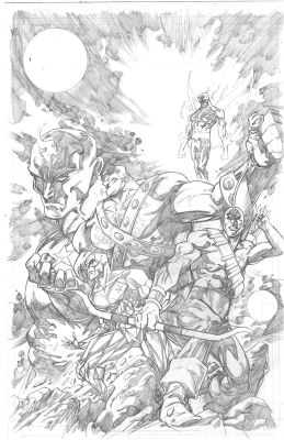 IMPERIAL GUARDIANS #2 CHRIS CAMPANA ORIGINAL COVER ART | Scott’s Collectables