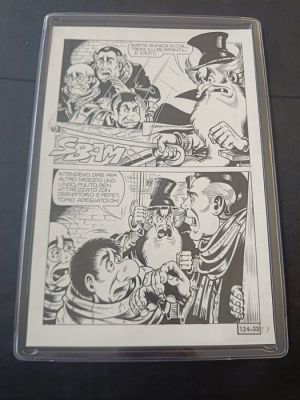 Romanini, Giovanni - 1 Original page - Alan Ford - n. 124 Un dì così | Catawiki