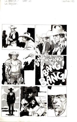Del Castillo, Arturo - 1 Original page - La bestia la bruja | Catawiki