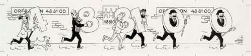 Hergé Georges Remi Dit (1907-1983) | OPÉRATION 48 81 00 | Artcurial