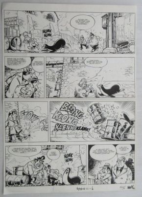 François Walthéry - 1 Original page - Lou, Lowietje | Catawiki