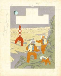 Hergé Georges Remi Dit (1907?1983) | ON A MARCHÉ SUR LA LUNE | Artcurial