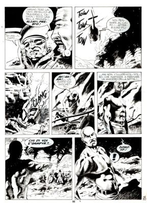 Dotti, Maurizio - 1 Original page - Dampyr #7 - "Zona proibita" - 2000 | Catawiki