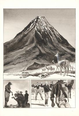 Emmanuel Lepage | Au pied des étoiles, Planche originale | Daniel Maghen