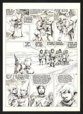 Grzegorz Rosinski | Planche originale n°47 - Le Grand pouvoir du Chninkel | Daniel Maghen