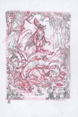 Stan Manoukian | Illustration originale, recherche pour "Crochet" - Once Upon a Time | Daniel Maghen