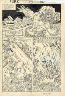 McFarlane, Todd - INCREDIBLE HULK (1962-99) #341 Interior Page | ComicConnect