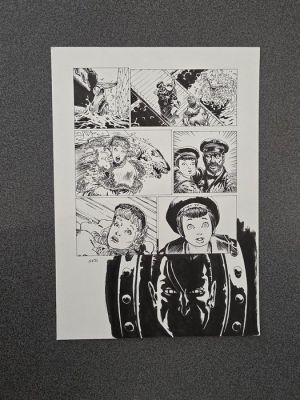Gess (Girard, Stéphane) - 1 Original page - L’Oeil de la nuit T2 - Les Grandes profondeurs - 2015 | Catawiki