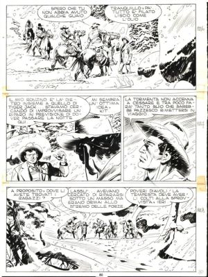 Ticci, Giovanni - 1 Original page - Tex #271 - "Bandoleros!" - 1983 | Catawiki