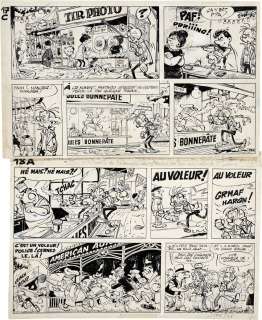 Franquin André (1924-1997) | SPIROU ET LE PETITS FORMATS | Artcurial