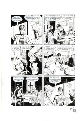 Pittaluga, Luigi - 3 Original page - Julia #113 - "Donne di denari" - 2008 | Catawiki