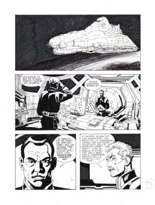 Bonazzi, Germano - 3 Original page - Agenzia Alfa #2 - "I naufraghi dello spazio" - 2013 | Catawiki