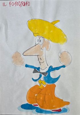 Jacovitti - 1 Test de couleur - Il Fotografo - Redazione de Il Giornalino | Catawiki