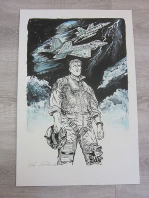 Formosa, Gil - 1 Original colour drawing - Buck Danny | Catawiki