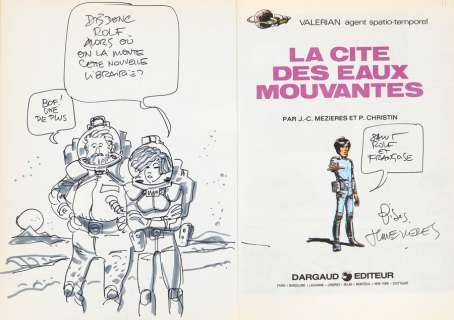 Mézières | Valérian, La Cité des eaux mouvantes (ré 1983)… | Millon