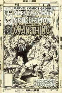 Byrne, John - MARVEL TEAM-UP (1972-85) #68 Cover | ComicConnect (Buy It Now)