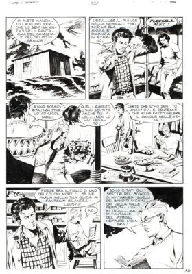 Dotti, Maurizio - 1 Original page - Dampyr #33 - "Sotto il vulcano" - 2002 | Catawiki