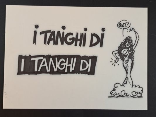 Pazienza, Andrea - 1 Original drawing - I Tanghi di Tango