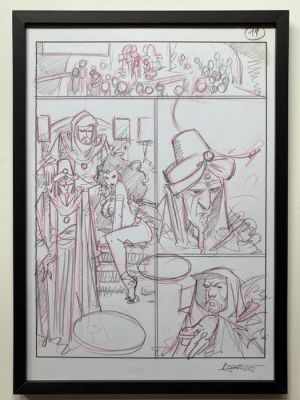 Azpiri, Alfonso - 1 Original preliminary page - Lorna et son robot | Catawiki