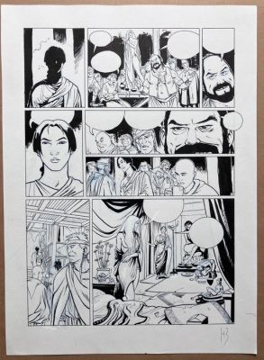 Reculé, Henri - 1 Original page - Cassio - Le Second coup - 2008 | Catawiki