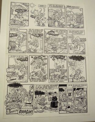 Linthout Willy (Urbanus) - 1 Original drawing - Urbanus - De sneeuwpretvedette | Catawiki