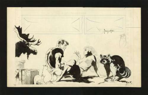 Frazetta, Frank - SHOCK ILLUSTRATED #4 Illustration
