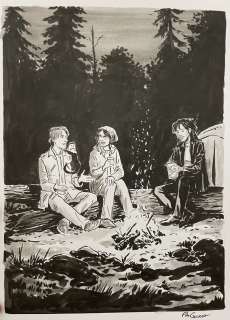 Pia Guerra | Y the Last Man 3 Character Commission Example with Detailed Backgrounds | Splash Page