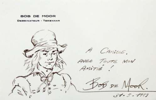 BOB DE MOOR Cori le Moussaillon Jolie dédicace e… | Vermot et Associés