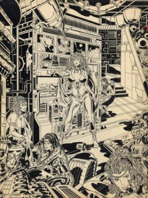 Jusko, Joe - SPACE VIXENS Illustration | ComicConnect