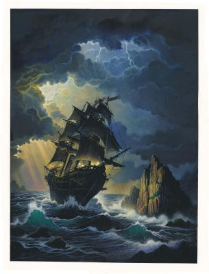 Alexis Nesme | Marine sous l’orage | Les dessinateurs